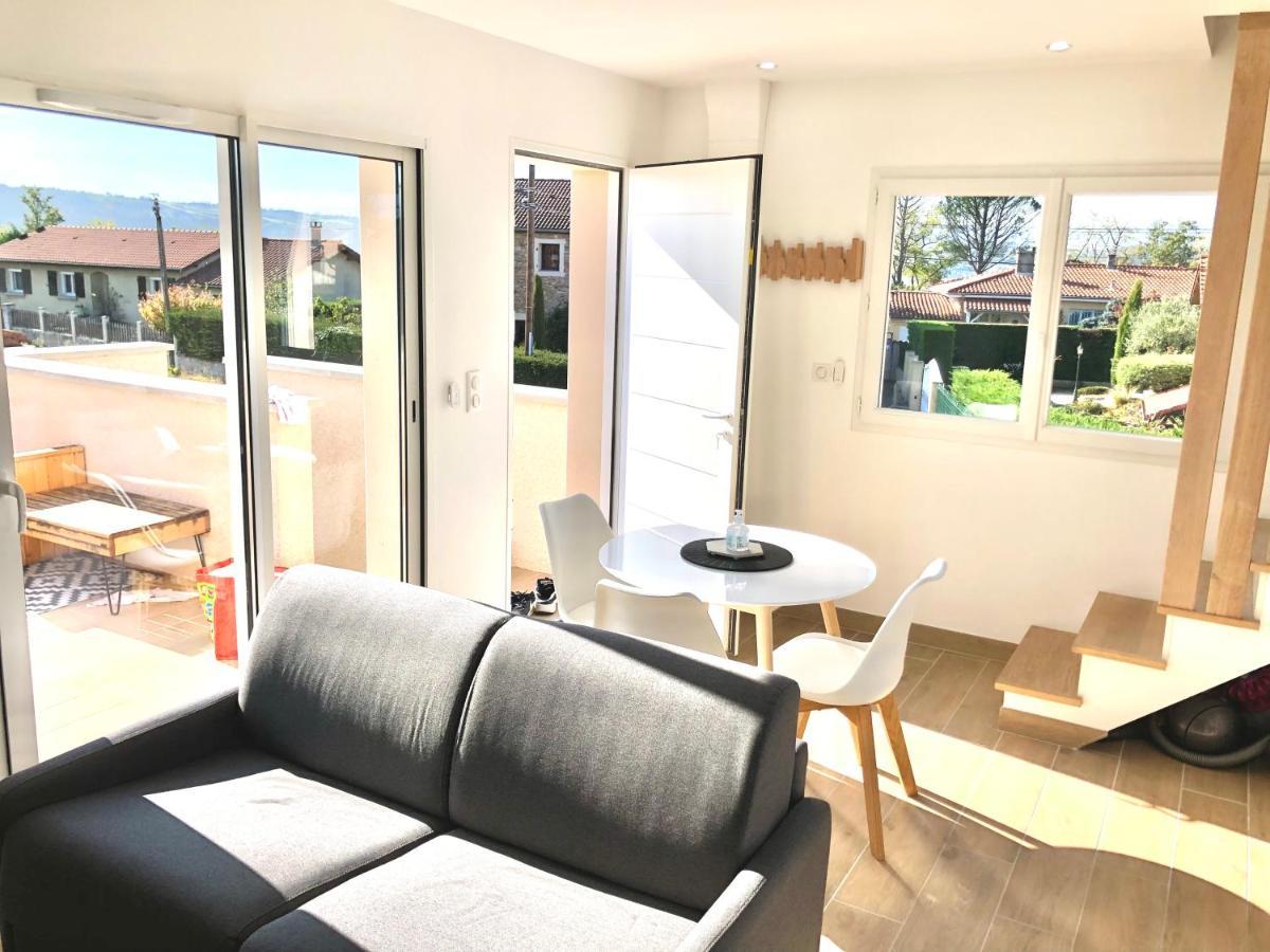 Апартаменты La Parenthese Balneo T2 Cosy De 40M² Avec Terrasse Ternay  Экстерьер фото