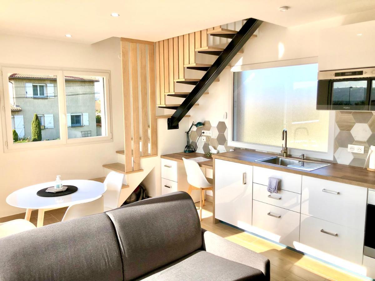 Апартаменты La Parenthese Balneo T2 Cosy De 40M² Avec Terrasse Ternay  Экстерьер фото